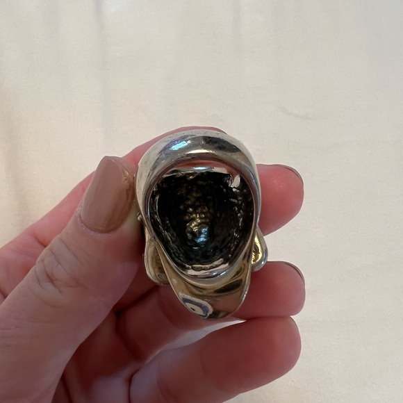 Alexander McQueen Skull Crystals Ring - Picture 3 of 5
